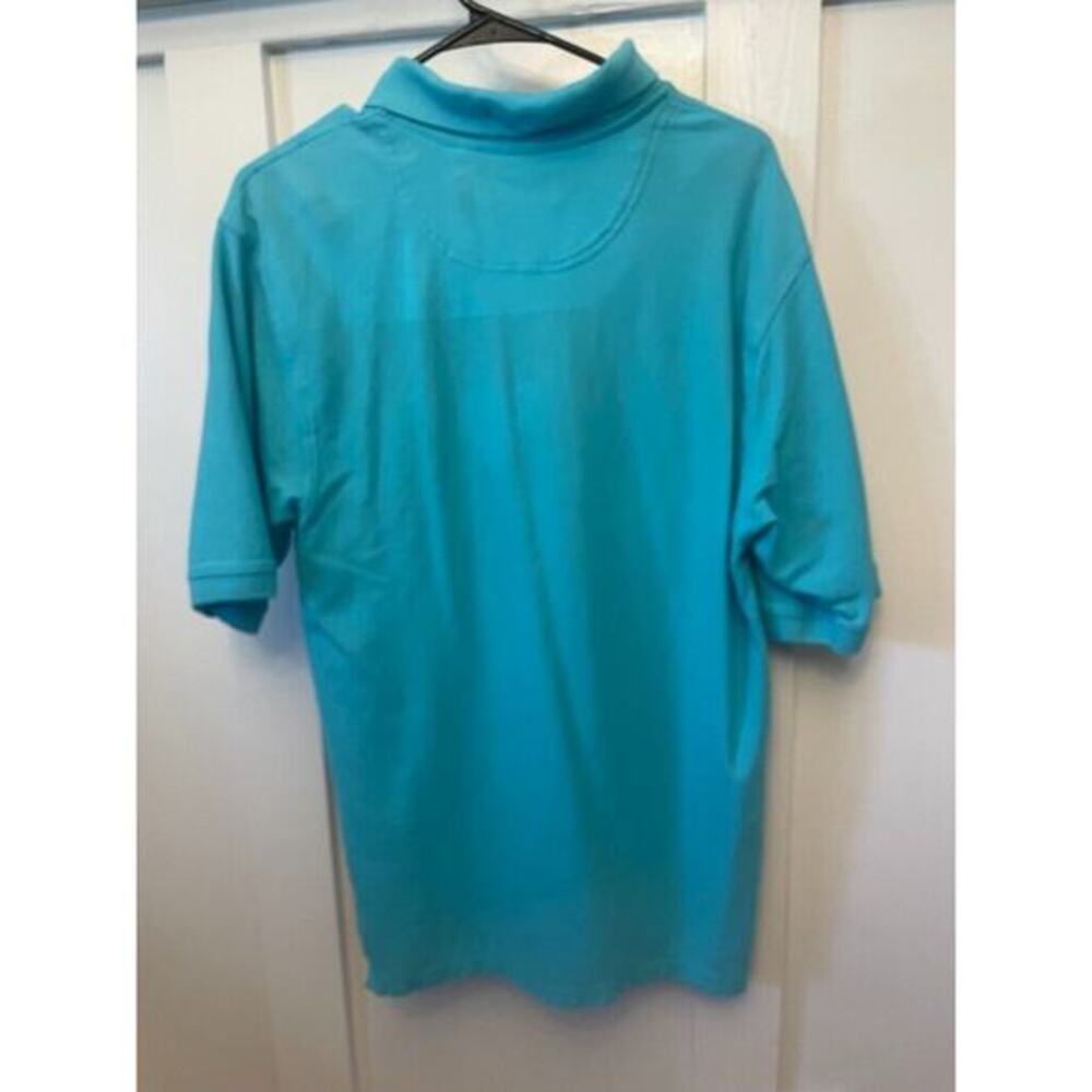 Payne Stewart Blue Polo‎ Shirt Mens Short Sleeve Cotton Golf Casual Size Large - Picture 4 of 4